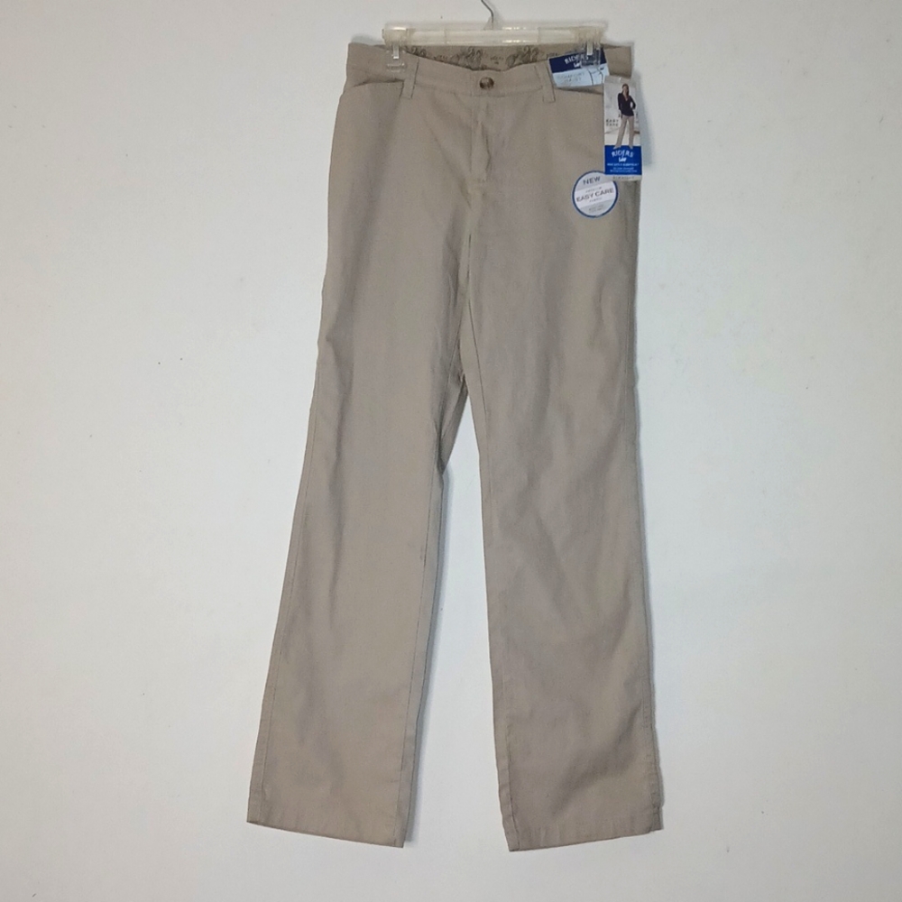 Riders by‎ Lee Khaki Straight Leg Tummy Control Casual pants | Size: 8M NWT